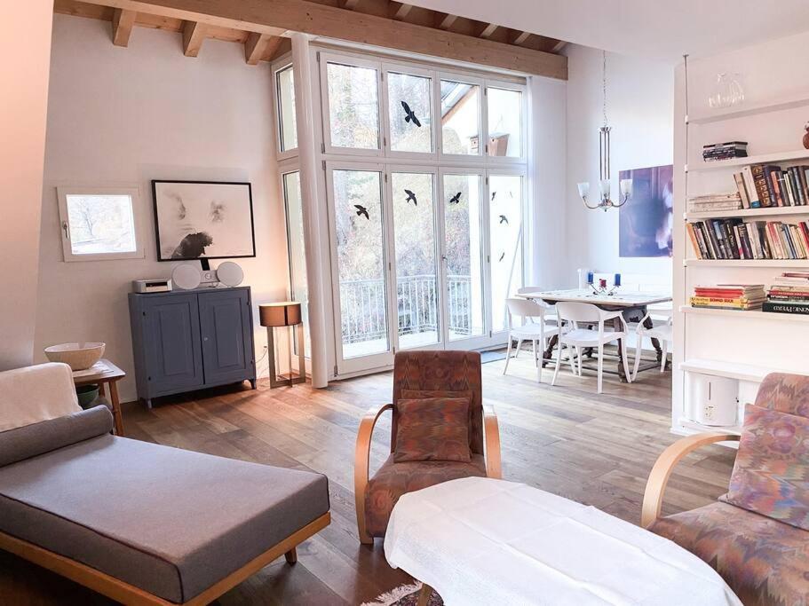Apartment 4 1/2 Maisonette With Great Views Sils Maria