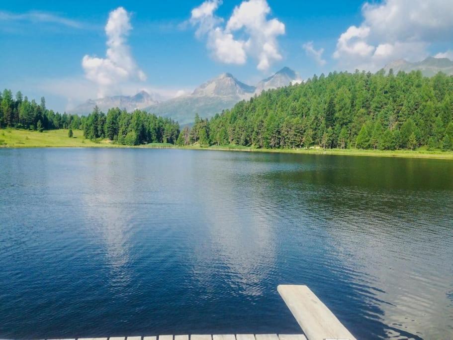 4 1/2 Maisonette With Great Views Sils Maria